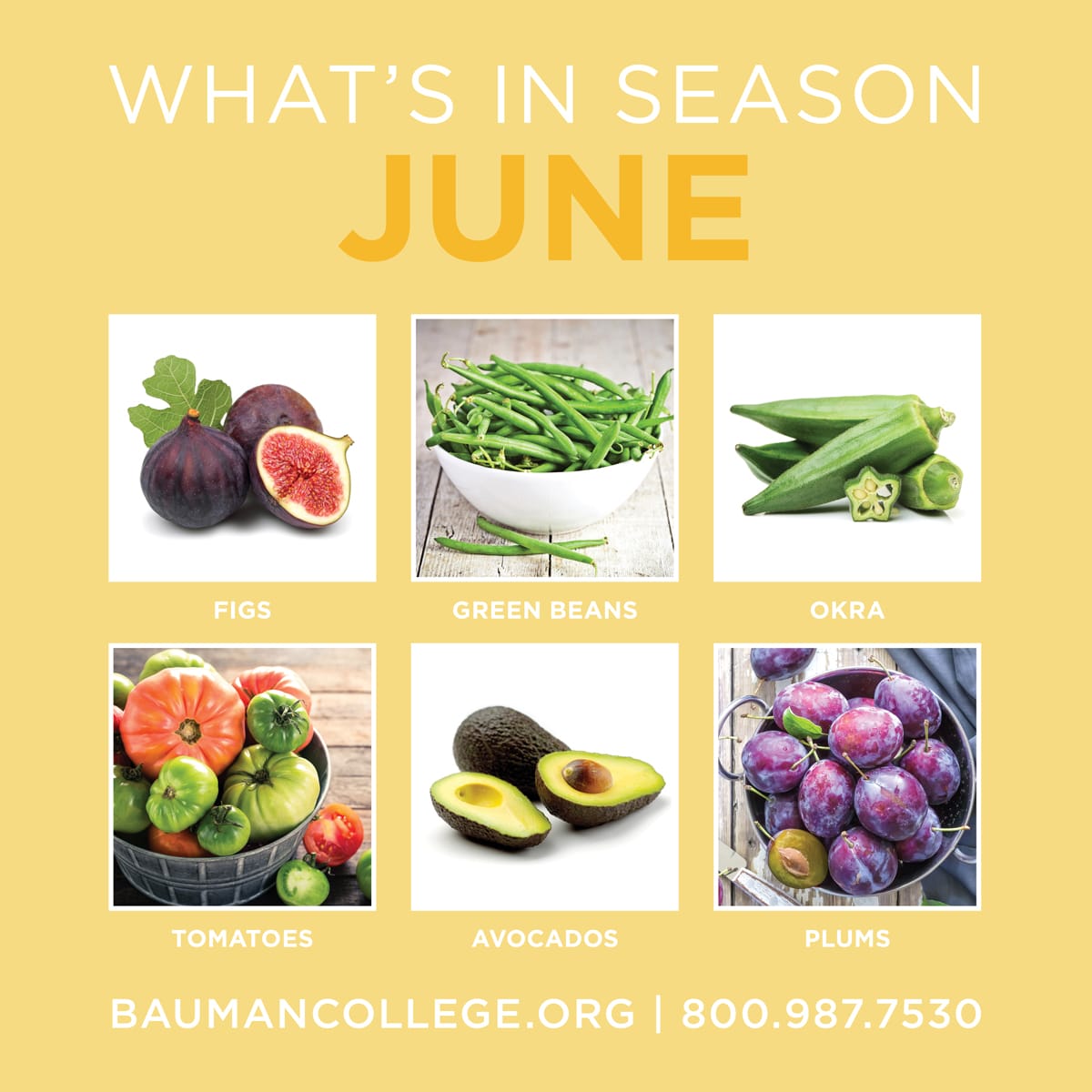 What s In Season In June Bauman College Blog And Recipes